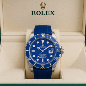 Rolex Submariner Silicon Strap – Blue Dial