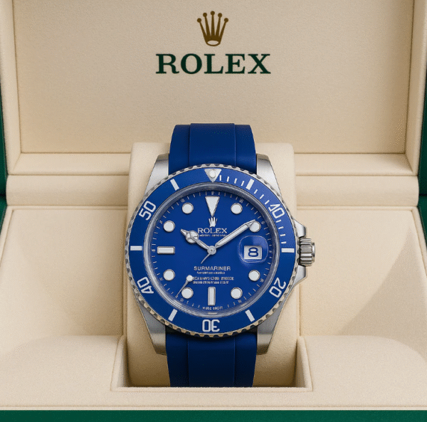 Rolex Submariner Silicon Strap – Blue Dial