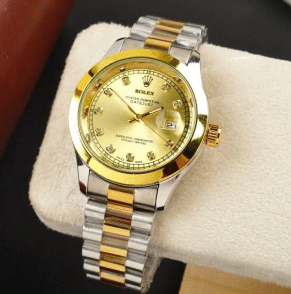 Rolex Watch – Two-Tone gold Dial
