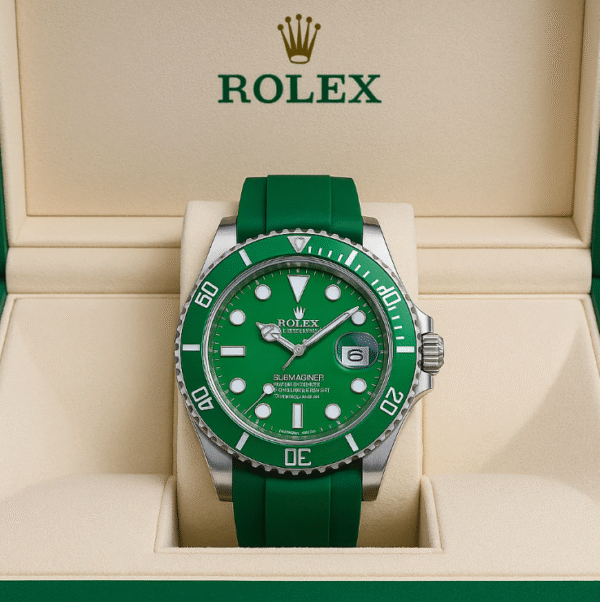 Rolex Submariner Silicon Strap – Green Dial