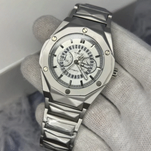 Hublot Watch Diamond Cut – Skeleton white Dial